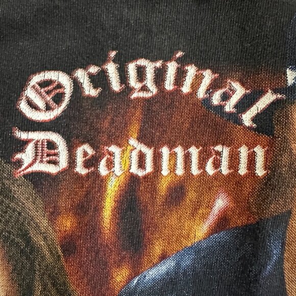 Original Deadman Men's Black T Shirt Size Medium Hot-Ice Cotton - Picture 2 of 4